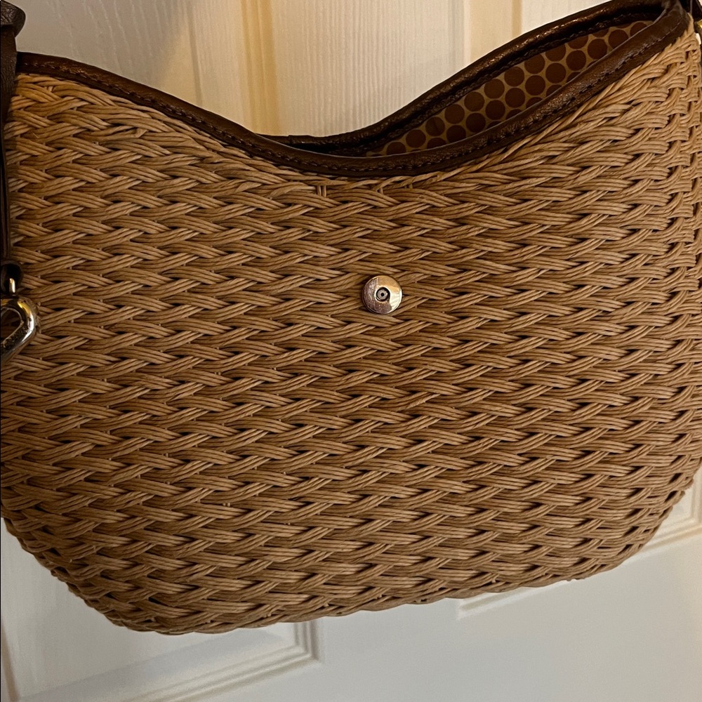 Brighton straw shoulder bag - Picture 5 of 13